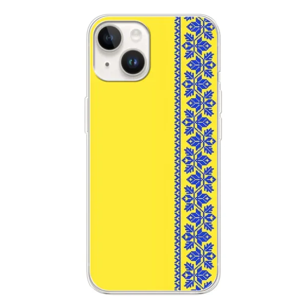 Чехол с рисунком «Вышиванка на желтом» для TECNO Spark Go 1 Чехол с рисунком «Вышиванка на желтом» для TECNO Spark Go 1