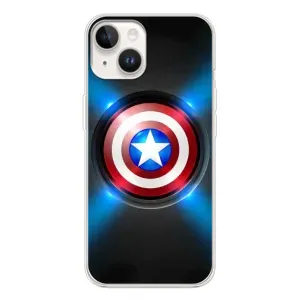 Чохол с Щітом Капітана Америки на Tecno Spark Go 1 (Яскраий Щит Капітана)