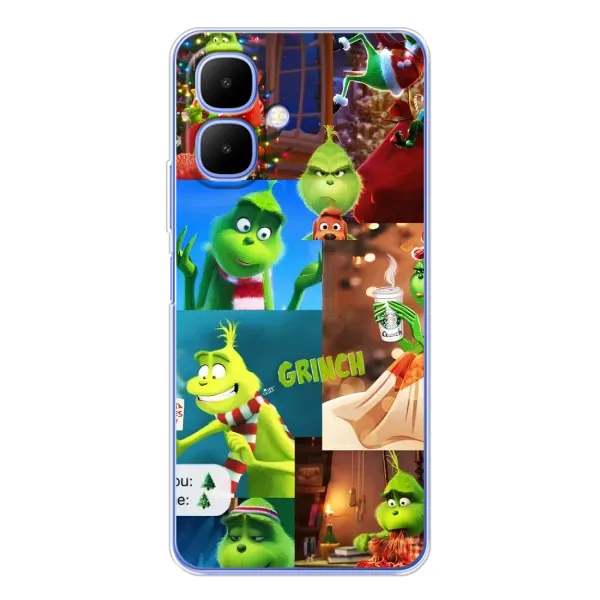 Чехол с рисунком «Арт Гринч» для TECNO Spark Go 2 Чехол с рисунком «Арт Гринч» для TECNO Spark Go 2