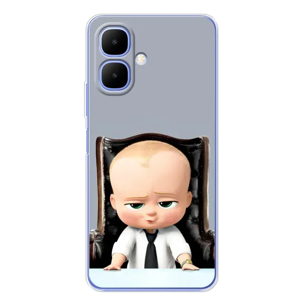 Чехол с рисунком «BOSS» для TECNO Spark Go 2