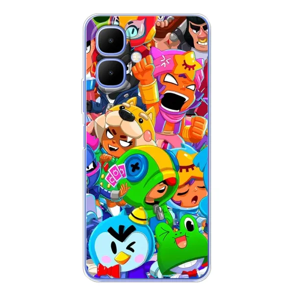 Чехол с рисунком «Brawl-Stars» для TECNO Spark Go 2 Чехол с рисунком «Brawl-Stars» для TECNO Spark Go 2