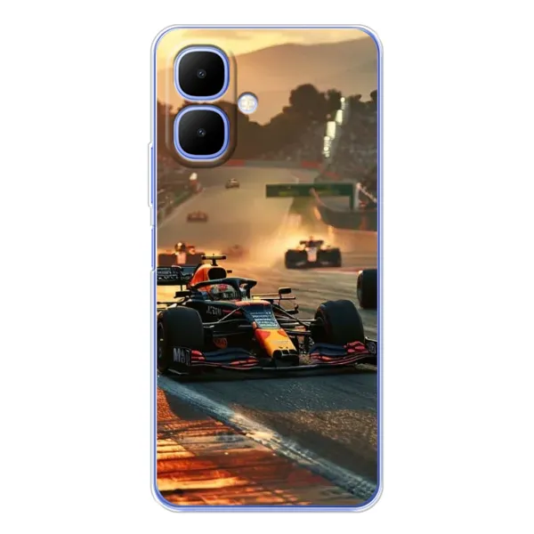 Чехол с рисунком «Чемпионат ф1» для TECNO Spark Go 2 Чехол с рисунком «Чемпионат ф1» для TECNO Spark Go 2
