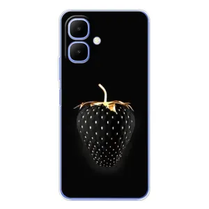 Чохол з зображенням смачної їжі для Tecno Spark Go 2 (Чорна полуниця)