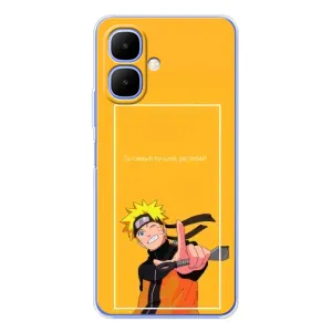 Чехлы с принтом Наруто на Tecno Spark Go 2 (Даттебаё)