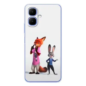 Силиконовый чехол с принтом Зоотрополіс для Tecno Spark Go 2