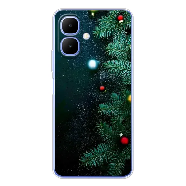 Чехол с рисунком «Елка» для TECNO Spark Go 2 Чехол с рисунком «Елка» для TECNO Spark Go 2