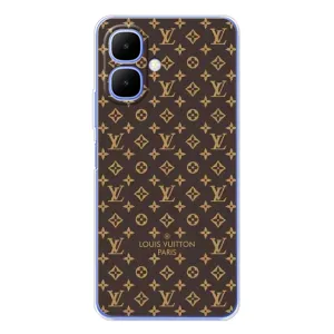 Чехол Стиль Louis Vuitton на Tecno Spark Go 2 (Фон Луи Виттон)