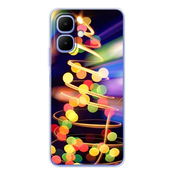 Чехол с рисунком «Гирлянды» для TECNO Spark Go 2 Чехол с рисунком «Гирлянды» для TECNO Spark Go 2