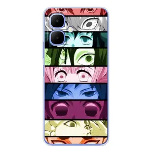 Силіконові чохлі з очіма Anime для Спарк Го 2 (Очі Хашира)