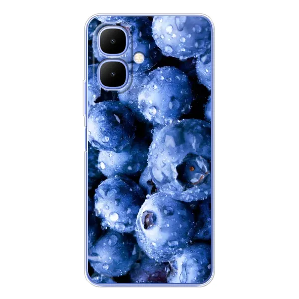 Чехол с рисунком «Голубика» для TECNO Spark Go 2 Чехол с рисунком «Голубика» для TECNO Spark Go 2