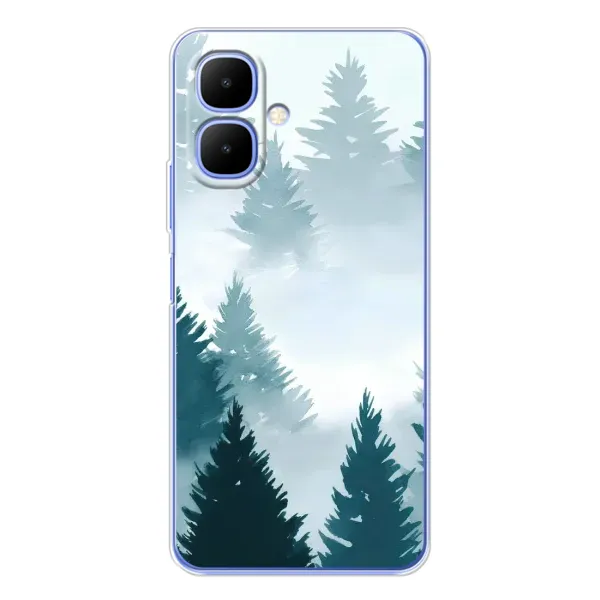 Чехол с рисунком «Горный лес» для TECNO Spark Go 2 Чехол с рисунком «Горный лес» для TECNO Spark Go 2