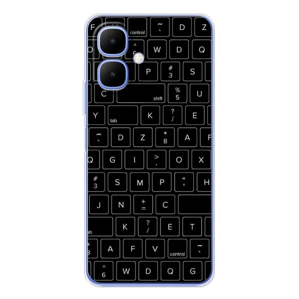 Чехол с рисунком «Клавиатура» для TECNO Spark Go 2 Чехол с рисунком «Клавиатура» для TECNO Spark Go 2
