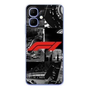 Чехол фильм Формула 1 для Tecno Spark Go 2 (Коллаж Формула 1)