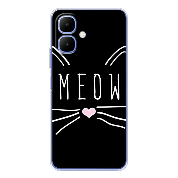 Чехол с рисунком «КОТИК MEOW» для TECNO Spark Go 2 Чехол с рисунком «КОТИК MEOW» для TECNO Spark Go 2