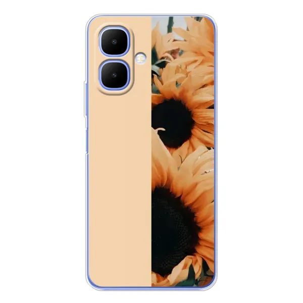 Чехол с рисунком «Красивые подсолнухи» для TECNO Spark Go 2 Чехол с рисунком «Красивые подсолнухи» для TECNO Spark Go 2