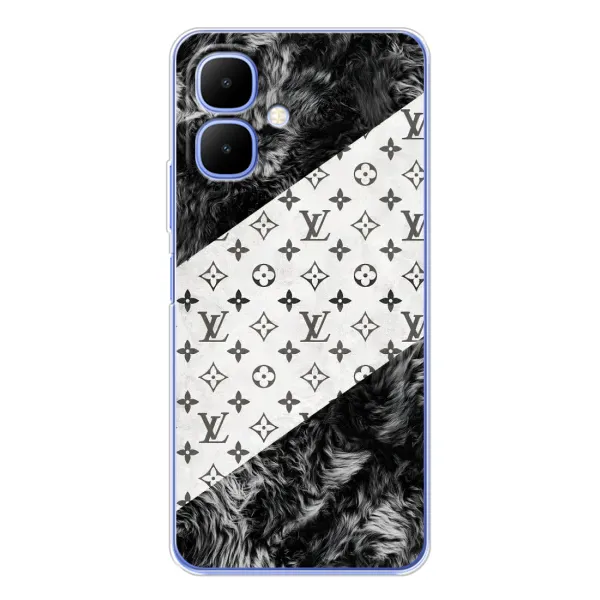 Чехол с рисунком «LV на белом» для TECNO Spark Go 2 Чехол с рисунком «LV на белом» для TECNO Spark Go 2