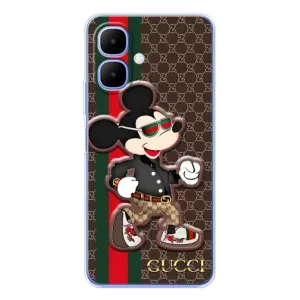 Чехлы Бренд GUCCI для Tecno Spark Go 2 (Маус Гуччи)