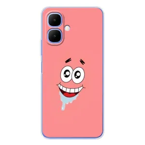 Чехлы с Патриком на Tecno Spark Go 2 (Мордочка Патрика)