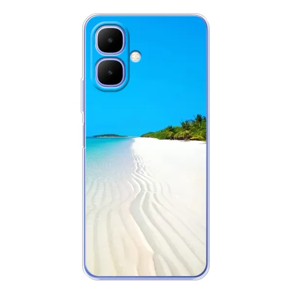 Чехол с рисунком «Море песок» для TECNO Spark Go 2 Чехол с рисунком «Море песок» для TECNO Spark Go 2