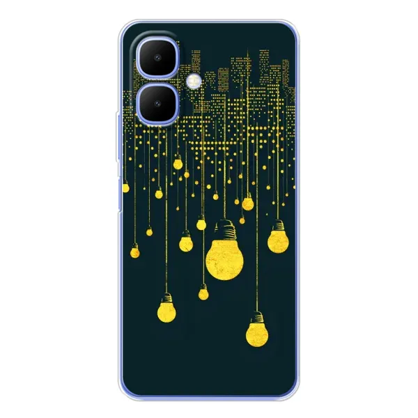 Чехол с рисунком «Ночной город» для TECNO Spark Go 2 Чехол с рисунком «Ночной город» для TECNO Spark Go 2