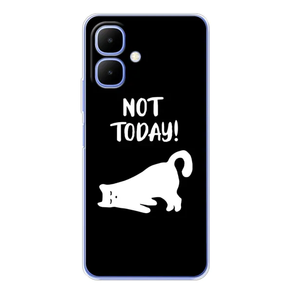 Чехол с рисунком «Not Today» для TECNO Spark Go 2 Чехол с рисунком «Not Today» для TECNO Spark Go 2