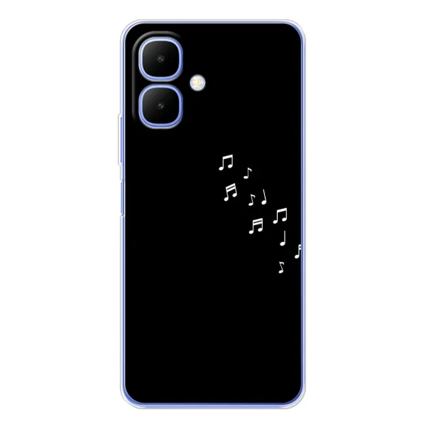 Чехол с рисунком «Ноты» для TECNO Spark Go 2 Чехол с рисунком «Ноты» для TECNO Spark Go 2