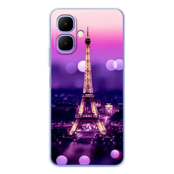 Чехол с рисунком «Париж башня» для TECNO Spark Go 2 Чехол с рисунком «Париж башня» для TECNO Spark Go 2