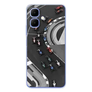 Чехол фильм Формула 1 для Tecno Spark Go 2 (Гонки ф1)