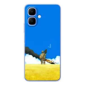 Чехлы на военную тематику для Tecno Spark Go 2 (Попадание)