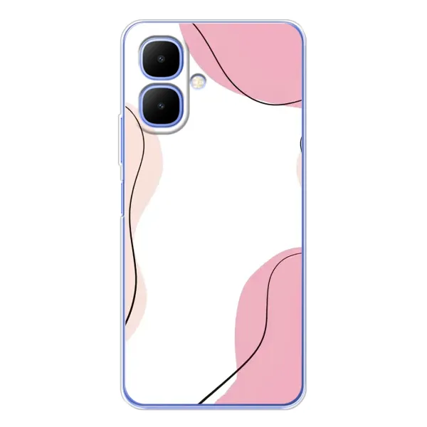 Чехол с рисунком «Розовый фон» для TECNO Spark Go 2 Чехол с рисунком «Розовый фон» для TECNO Spark Go 2