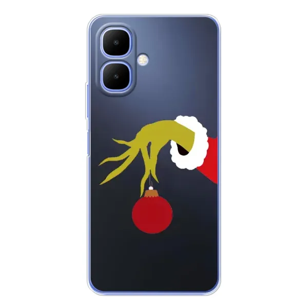 Чехол с рисунком «Рука Гринча» для TECNO Spark Go 2 Чехол с рисунком «Рука Гринча» для TECNO Spark Go 2