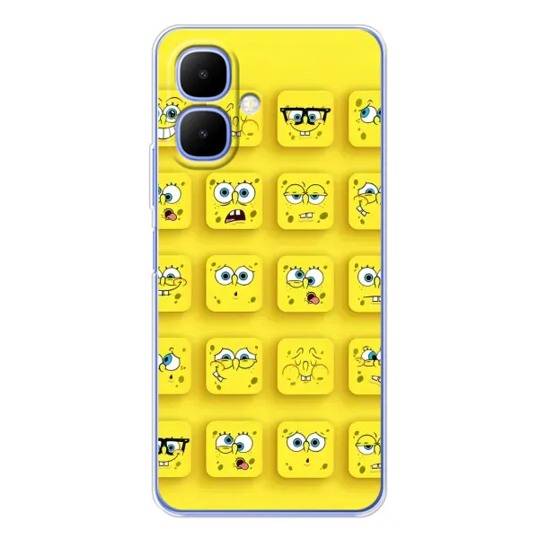 Чехол с рисунком «Спанч-БОБ» для TECNO Spark Go 2 Чехол с рисунком «Спанч-БОБ» для TECNO Spark Go 2