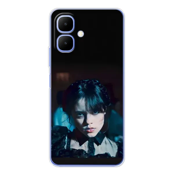 Чехол с рисунком «Танец Уэнсдей» для TECNO Spark Go 2 Чехол с рисунком «Танец Уэнсдей» для TECNO Spark Go 2