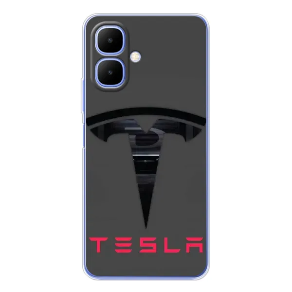 Чехол с рисунком «Logo TESLA» для TECNO Spark Go 2 Чехол с рисунком «Logo TESLA» для TECNO Spark Go 2