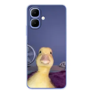 Бампер с принтом Мемы для Tecno Spark Go 2 (Утка)