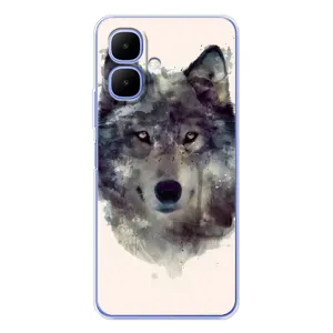 Чехол с Волком на Tecno Spark Go 2 (Волк)