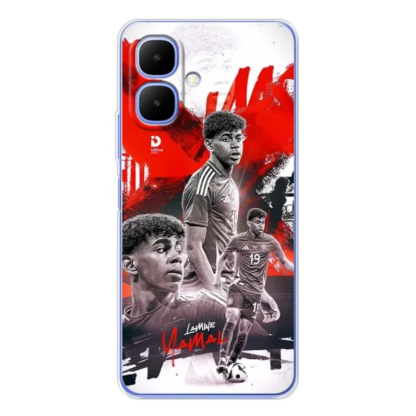 Чехол с рисунком «Ямаль 19» для TECNO Spark Go 2 Чехол с рисунком «Ямаль 19» для TECNO Spark Go 2