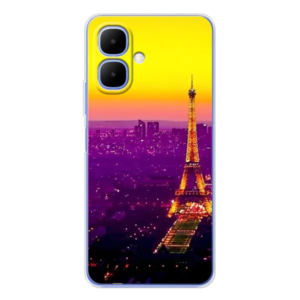 Чехол с рисунком «Яркая башня» для TECNO Spark Go 2 Чехол с рисунком «Яркая башня» для TECNO Spark Go 2