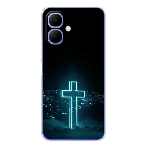 Чехол с рисунком «Яркий Крест» для TECNO Spark Go 2 Чехол с рисунком «Яркий Крест» для TECNO Spark Go 2