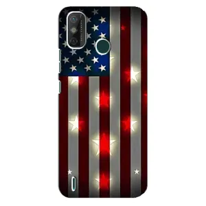 Чохол Прапор USA для TECNO Spark GO (2020) (Прапор США 2)
