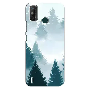 Летний Чехол на TECNO Spark GO (2020) (Горный лес)