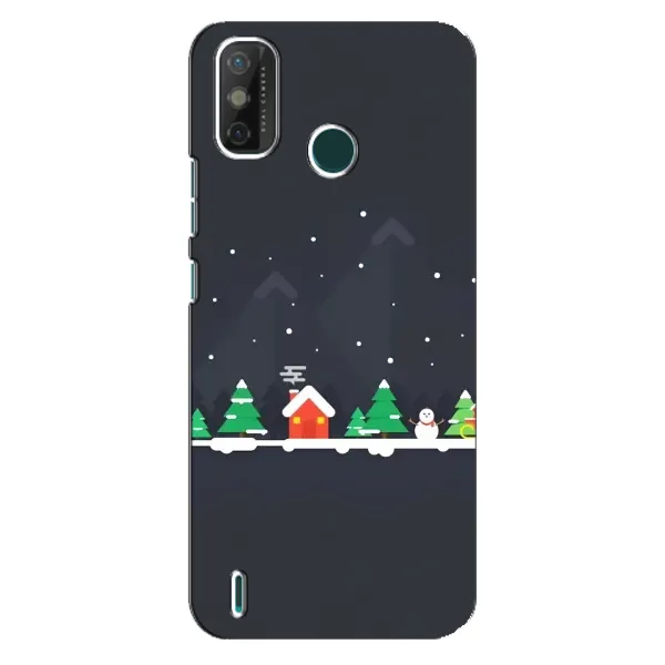Чехол с рисунком «Город зимний» для TECNO Spark GO (2020) Чехол с рисунком «Город зимний» для TECNO Spark GO (2020)