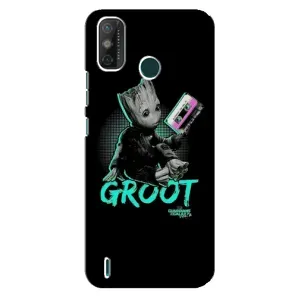 Чехол Супергерои Марвел на Техно Спарк ГО (2020) (Groot)