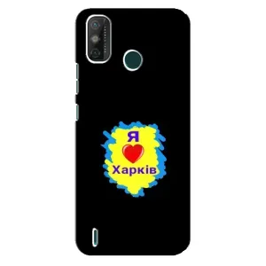 Чехлы силиконовые (Город Харьков) на Техно Спарк ГО (2020) (I LOVE KHARKIV)
