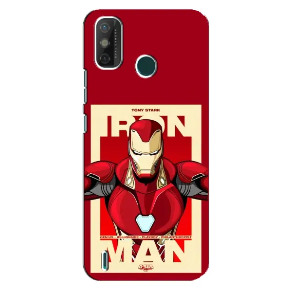 Чехол с рисунком «Iron man» для TECNO Spark GO (2020)