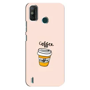 Чехол с изображением вкусной еды для TECNO Spark GO (2020) (Кружка кофе)