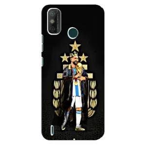 Чехлы Лео Месси Аргентина для TECNO Spark GO (2020) (Месси король)