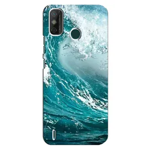 Летний Чехол на TECNO Spark GO (2020) (Морская волна)