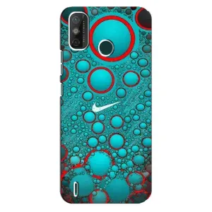 Силиконовый Чехол на TECNO Spark GO (2020) с картинкой Nike (Найк зеленый)