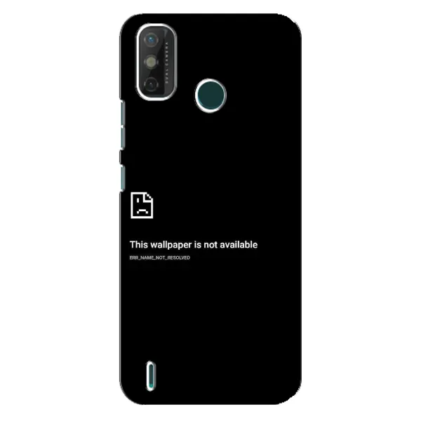 Чехол с рисунком «Ошибка» для TECNO Spark GO (2020) Чехол с рисунком «Ошибка» для TECNO Spark GO (2020)
